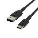 USB-a To USB-c Cable Braided 3m Black